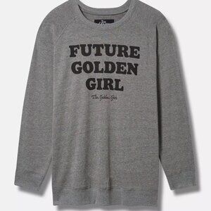Golden Girls Classic Fit Cozy Fleece Crew Sweatshirt Size 6X (30/32)